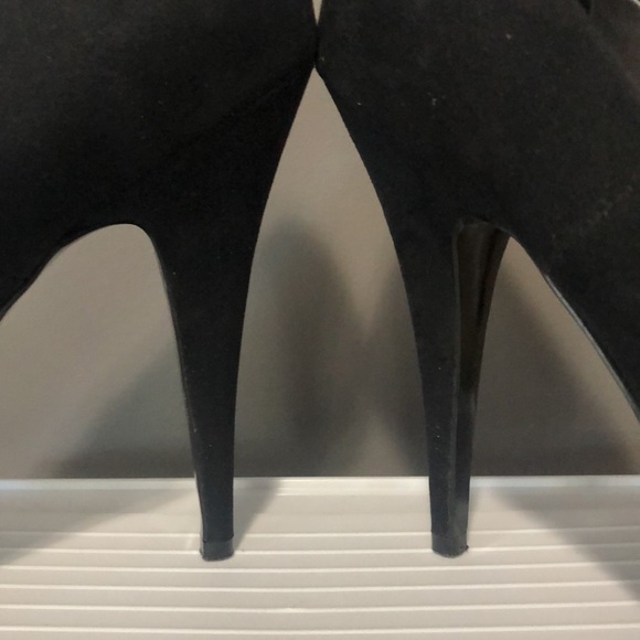 Lovely People platform stiletto suede high heels - Picture 4 of 10